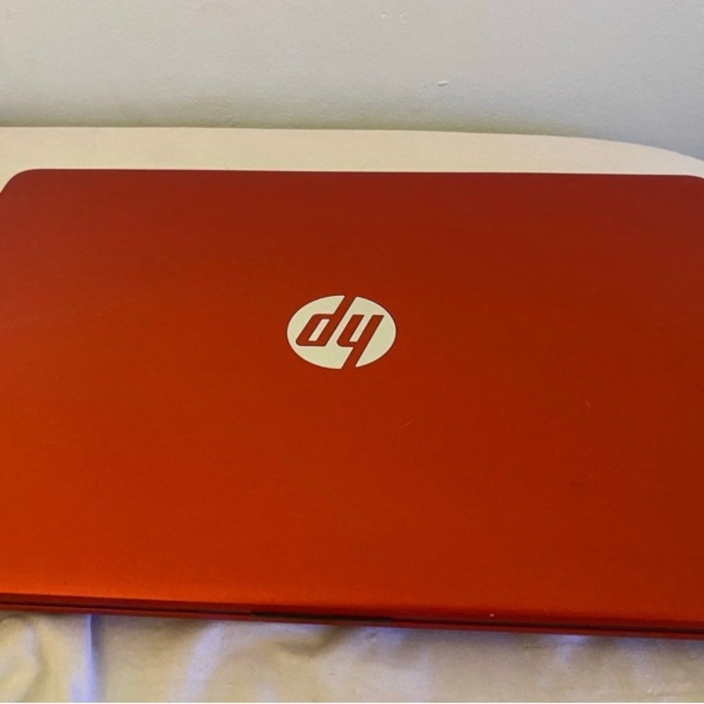 HP red Laptop